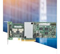Naroote Carte Contrôleur avec LSI SAS2108, Cache DDR2 Fiable de 256 Mo, Prend en Charge 0/1/5/6 pour des Solutions de Stockage Hautes Performances