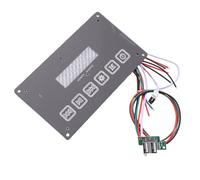 Naroote Carte Décodeur Bluetooth, Module Décodeur, Carte de Décodage avec 6 Touches Tactiles, Appels Mains Libres, Radio USB et FM, Idéale pour la Domotique et Lecteur Stéréo