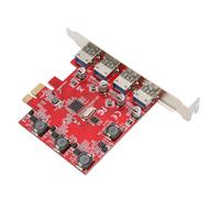 Naroote Carte D'extension PCI Express USB 3.0 à 4 Ports pour des Performances Améliorées D'échange à Chaud pour 11 10 Server 2012 Interface PCIE
