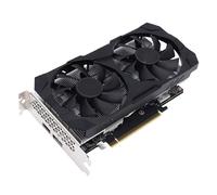 Naroote Carte Graphique, 6 Go de Mémoire, 192 Bits, Double Ventilateur PCI Express 3.0 X16, GPU de Jeu de Bureau, avec Technologie Turing Architecture DLSS, pour Jeux 1080p 1440p