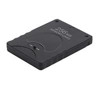 Naroote Carte Mémoire de Jeu Portable 256 Mo pour, Carte Mémoire à Taux D'accès Rapide pour Console de Données de Jeu, Matériau ABS, Adaptée aux Archives de Jeux (BLACK)