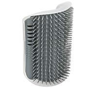 Naroote Cat Auto-toiletteur, Cat Corner Scratch Plastic Self Grooming Brush Brush Corner Scratcher avec Peigne de Massage Brosse de Chat pour les Chats à Fourrure Longue et Courte, Chatons, 5x3,3