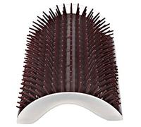 Naroote Cat Auto-toiletteur, Cat Corner Scratch Plastic Self Grooming Brush Brush Corner Scratcher avec Peigne de Massage Brosse de Chat pour les Chats à Fourrure Longue et Courte, Chatons, 5x3,3