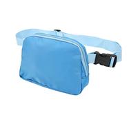 Naroote Ceinture Taille Pochette Sangle Réglable Imperméable en Nylon Fanny Pack pour Femme Adulte Activités de Plein Air (Blue)