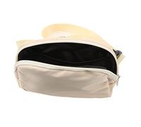 Naroote Ceinture Taille Pochette Sangle Réglable Imperméable en Nylon Fanny Pack pour Femme Adulte Activités de Plein Air (Nu)