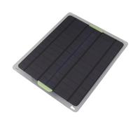 Naroote Chargeur de Batterie de Voiture à Panneau Solaire 20 W 12 V avec Port USB, Panneau de Charge Solaire Sûr à Utiliser pour Caméras de sécurité, Ordinateurs Portables, Voitures, Navires, Sortie