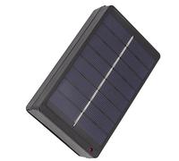 Naroote Chargeur de Batterie Solaire pour Piles AA AAA, 1W 4V | 4 positions de charge, étui de chargement en polysilicium pour les projets scientifiques de bricolage