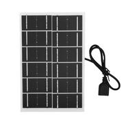 Naroote Chargeur de Panneau Solaire USB 5V, efficacité de 22,1 pour Cent | Silicium Monocristallin, Camping Randonnée Voyage, Ventilateurs D'appareils Photo, Téléphones, Source D'alimentation