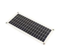 Naroote Chargeur pour la Batterie Solaire, Cadre Fixe Efficace Charge de Contrôleur Intelligent du Chargeur Solaire en Silicium Polycristallin pour Tracteur (30A)