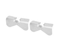 Naroote Charnière de Descente Pluviale en Aluminium, Extension Pratique Rabattable pour Descente Pluviale Carrée Rectangulaire, Amélioration du Paysage pour Les Propriétaires, Paquet de 2