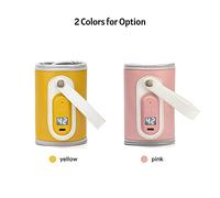 Naroote Chauffe-biberon Portable USB, écran D'affichage Clair pour L'allaitement, les Nouvelles Mères Voyagent Jaune (YELLOW)