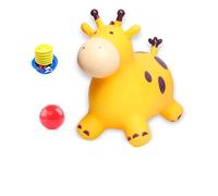 Naroote Cheval Gonflable Gonflable, Forte Endurance, Couleurs Vives, Jouet Animal Mignon pour Enfants, Matériau PVC (#11)