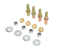 Naroote Chevy Silverado/Fit pour Sierra 1999-2007 Kit de Réparation de Bague de Charnière de Porte - Kit de Réparation Durable pour une Ouverture Facile de la Porte - 4 Broches, 4 Rondelles,