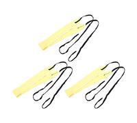 Naroote Chiffon de Nettoyage pour Sax, écouvillon Long en Microfibre pour le Nettoyage du Tube Intérieur de la Flûte de Clarinette Piccolo 3 Pièces Jaune Bleu foncé