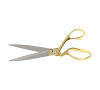 Naroote Ciseaux de Couture Tranchants en Acier Inoxydable, pour la Coupe de Tissus, les Travaux D'aiguille et L'usage Domestique, Poignée en or de 10.5 Pouces (GOLD)