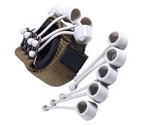 Naroote Civière de Doigt, Entraîneur de Poignée de Doigt Facile à Régler, Résistant à la Traction, Manchon en Silicone Confortable pour l'entraînement des Articulations de la Main (20lbs Rouge)