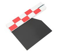 Naroote Clap de Réalisateur de Film Professionnel, Son Fort, Scène d'action, Clap pour la Production Vidéo, Panneau de densité de Cosplay (Rouge)