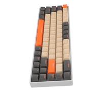 Naroote Clavier de Jeu avec Interrupteur Bleu, Connexion USB C, 68 Touches, Clavier Mécanique, Frappe Confortable, Défilement Complet des Touches N pour Le Bureau