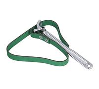 Naroote Clé à Sangle, Outil D'ouverture de Filtre à Courroie Robuste pour L'installation de Pipelines, Remplacement de Grille D', avec Poignée en Acier au Carbone pour Tracteurs, Filtres à, 1 Pièce