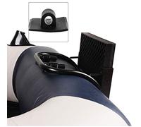 Naroote Clip De Support De Moteur De Moteur, Clips de Support de Montage, 2 pièces en Plastique Noir Moteur Clip Moteur Support de Support Clips de Montage adapté pour Kayak, Bateau, canoë
