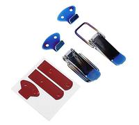 Naroote Clip de Verrouillage de Capot Universel, avec Matériau en Fer Durable, Loquet Rapide pour les Modèles de Voiture, 2 Pièces