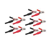 Naroote Clips d'alligator, Clips d'alligator 40A Heavy Duty avec des ' Multimètre de 10pcs pour le Bateau de Camion de Voiture