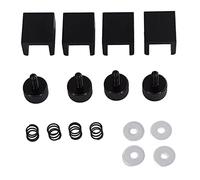 Naroote Clips de Lit en Verre pour Imprimante 3D, Alliage D'aluminium Durable, 8 Jeux pour CR 10 Ender 3 3 Pro V2