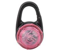 Naroote Collier LED pour Chien de Compagnie, Collier Lumineux, Pendentif de sécurité pour la Marche Nocturne, étanche, Léger, Alarme, Signature pour Chiens la Nuit Sombre (Pink)