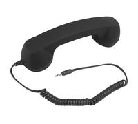 Naroote Combiné Téléphonique Rétro, Récepteur de Téléphone Portable Filaire, Dispositif de Réponse à Une Touche avec Contrôle du Volume et Cordon enroulé de 9 Pieds, Idéal pour Les Smartphones avec