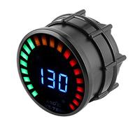 Naroote Compteur EGT Numérique, TEMPET TEMP GAUGE ABS 2in 52 Mm avec Accessoires Kit de Jauge EGT pour Véhicule à 12 Volts