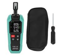 Naroote Compteur Numérique de Température et d'humidité, Point de Rosée, Thermo-hygromètre à Ampoule Humide avec Sonde de Haute Précision, Multifonction pour la Mesure de l'humidité