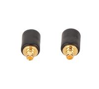 Naroote Connecteur de Câble MMCX, 2 Pièces Adaptateur Femelle de Câble MMCX de Remplacement Professionnel pour pour N30 pour IE600 pour N5005 (Black)