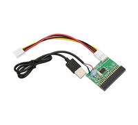 Naroote Connecteur de Lecteur de Disquette 1,44 Mo 3,5 Pouces Adaptateur Plug and Play Portable pour XP, Me, 64 Bits, 10 pour Un Matériau PCB à Utilisation de Disque