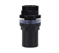 Naroote Connecteurs de Tube Droit de Joint de Tuyau d'eau D'aquarium de PVC Durables pour des Accessoires D'aquarium 5 Pièces/Ensemble pour Le Tube Droit de PVC (25mm)