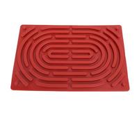 Naroote Conseil d'activité Silencieuse, Pas d'activité ' Sensorielle de Soulagement de Burr pour Le TDAH (Rouge foncé)