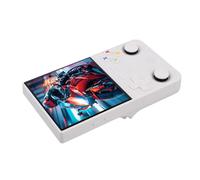 Naroote Console de Jeu Portable Rétro, écran HD de 4.0 Pouces, Système Open Source pour Jouer en Déplacement, Blanche, Portable, Batterie 3500mAh (64G)