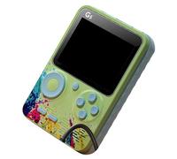 Naroote Console de Manette de Jeu Portable G5, écran 3,0 Pouces, Extension de Carte Mémoire, Fonction TV pour 2 Joueurs, Jeu en déplacement (Green)