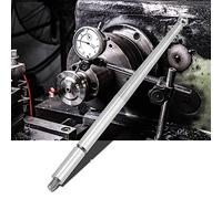 Naroote Contacts Points Point Tungsten Steel Ruby Head Fetail Rails Rails de Cadran Pare d'aiguille d'INDICATEUR 1,6 Mm CAPIL DIGNAGE INDICATEUR DU SIGNE DU CALL (M1.6 * L44.5 * D2.0 Tête d'acier
