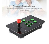 Naroote Contrôleur de Haute Précision de Manette de Jeu de D' D'usb pour L'expérience de Jeu de PC Matériel ABS D'amusement de Double Joueur 29.7 * 19.7 * 6 Cm