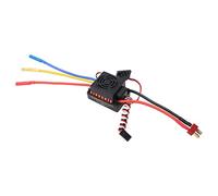 Naroote Contrôleur de Vitesse RC sans Balais 60A, Forte Résistance, ESC étanche sans Balais pour Voitures RC 1/10, Plastique et Alliage D'aluminium