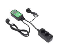 Naroote Contrôleur d'humidité, Déshumidification du Régulateur à Double Relais d'amortissement pré-culé du Relais 5% -99% RH pour la Tente de Semis (Prise UE)