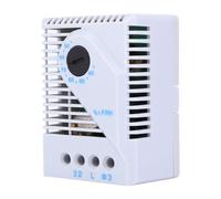 Naroote Contrôleur d'humidité Mécanique, Hygrostat Long Service Life Fiability 12-250V pour TV Cabinet Humidité Ajusteur (MFR012)