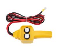 Naroote Contrôleur Filaire de Treuil Style Bouton Poussoir en Plastique de Haute qualité pour Cabestan 1500lbs-5000lbs, Jaune, 1, adapté à la Plupart des Applications de Treuil 12 V