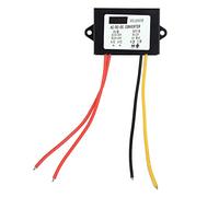 Naroote Convertisseur d'alimentation AC24V-DC12V Régulateur Compact étanche pour Protection Contre Les Surintensités Audio de Voiture pour Affichage LED du Moteur (1 Paquet) adapté à Les Types