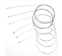 Naroote Cordes de Guitare, Cordes de Résistance à la Traction en Alliage Antirouille Durable 6 Pièces pour Guitare (de électrique)