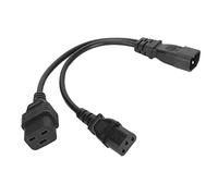 Naroote Cordon d'alimentation IEC320 C14 12,6 Pouces, Séparateur en Y