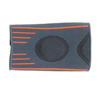Naroote Coudières élastiques épaisses, Grande Compression, Protection Gris Orange pour Basket-Ball, Tennis en Nylon (L)