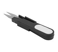 Naroote Coupe-fil en U Cross-stitch Ciseaux, Design Compact (BLACK)
