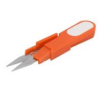 Naroote Coupe-fil en U Cross-stitch Ciseaux, Design Compact (ORANGE)