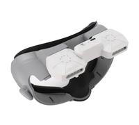 Naroote Coussin de Refroidissement VR, Coussin de Refroidissement à Double Ventilateur intégré, Masque Facial à Flux d'air Réglable avec éponge en Cuir protéiné, Idéal pour Un Confort amélioré et Une